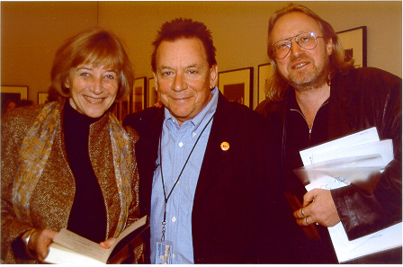 Georg Stein mit Beate Weber und Eric Burdon